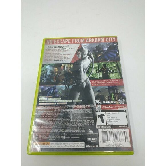 Batman: Arkham City (Microsoft Xbox 360, 2011) 3D Compatible from Rocksteady T - Picture 2 of 7